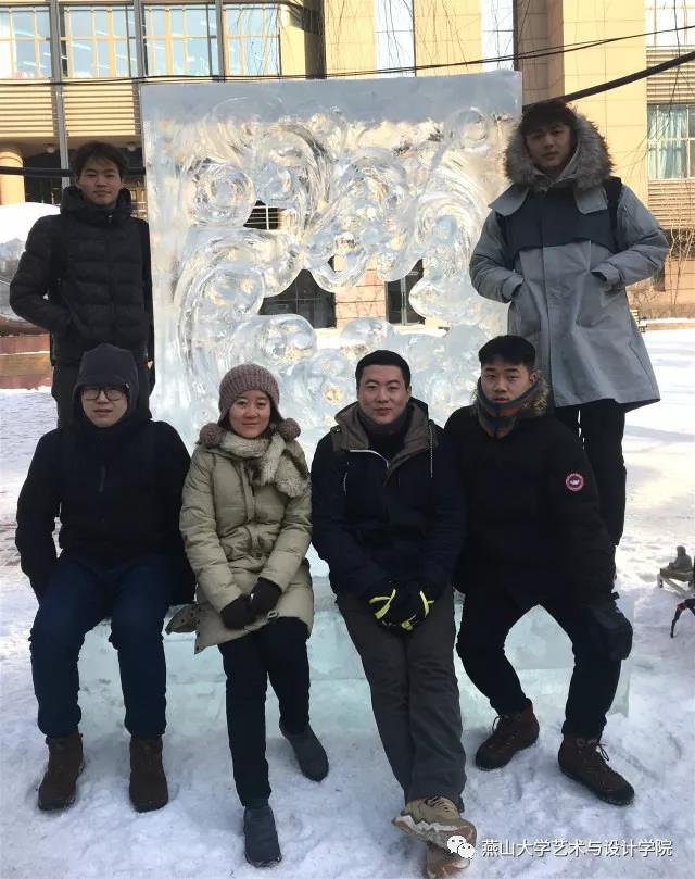 队员们创作的热情战胜了-13℃至-24℃的严寒天气